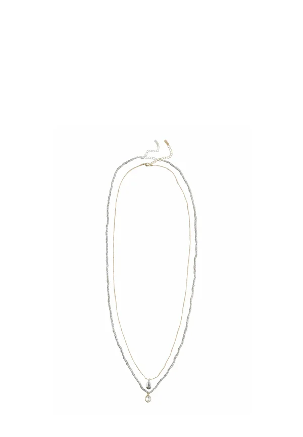 TWO LAYER SPARKLE LONG 2 PACK - Halskette - silver-coloured/gold-coloured