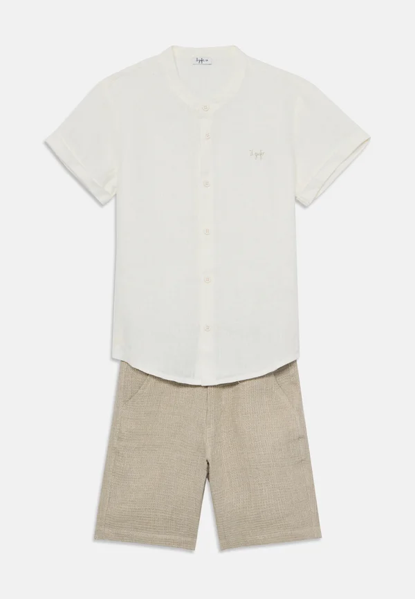 TWO PIECE UNISEX SET  - Hemdbluse - light beige