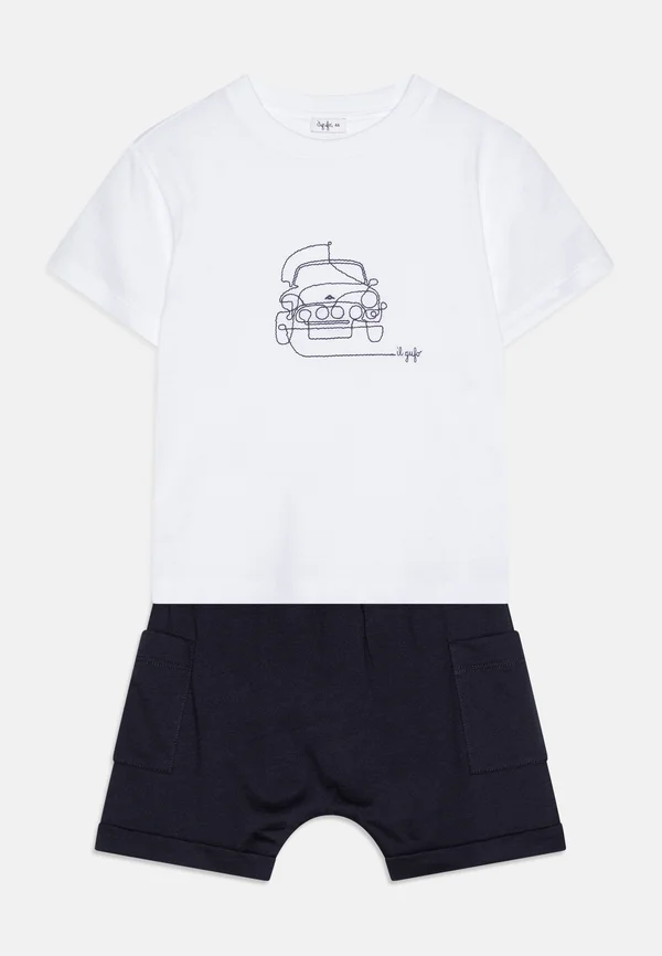 TWO PIECE UNISEX SET - Shorts - blue