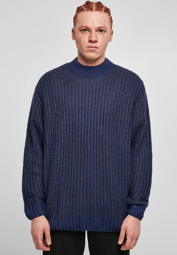 TWO TONE  - Strickpullover - darkblue midnightnavy