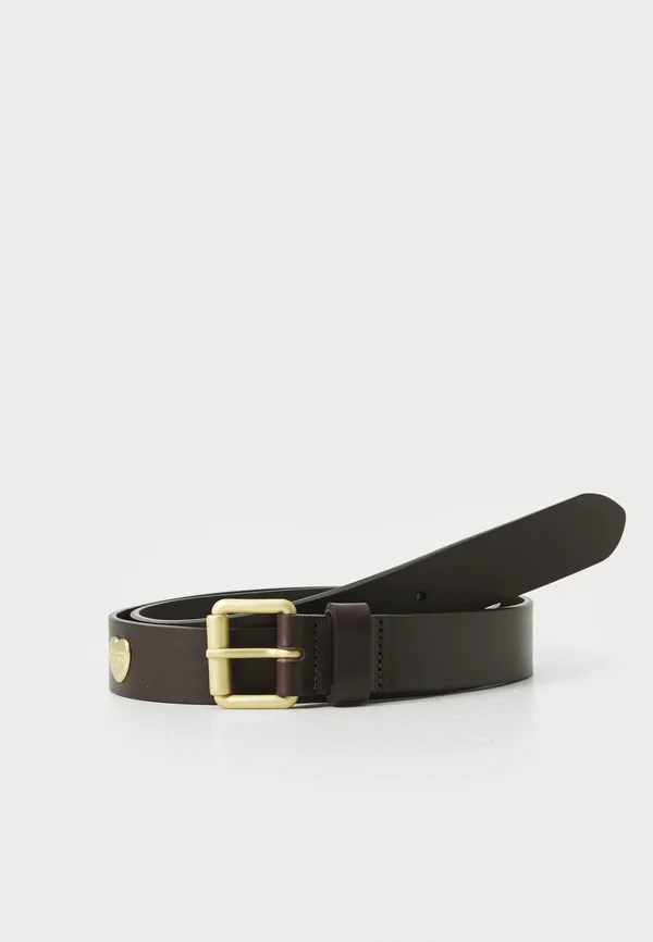 TYLOR BELT UNISEX - Gürtel - tobacco/gold-coloured