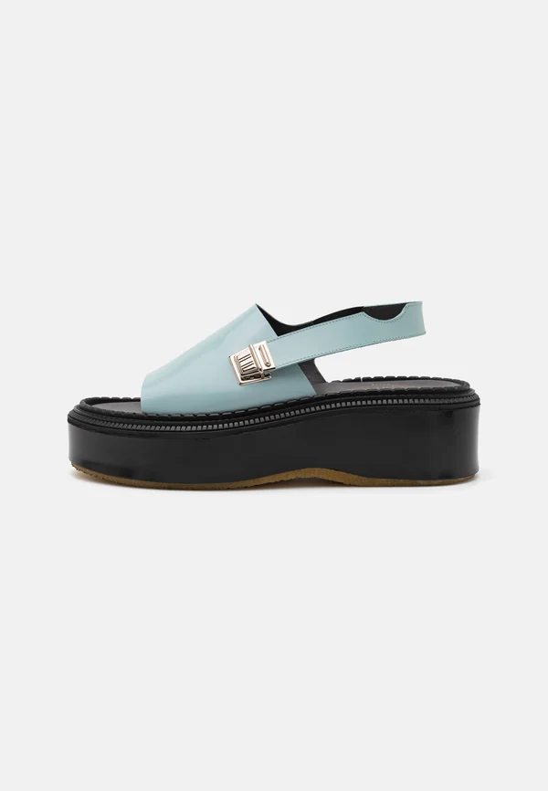 TYPE 200 UNISEX - Plateausandalette - myosotis
