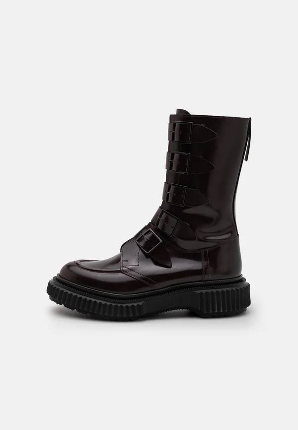 TYPE 208 UNISEX - Cowboy-/Bikerstiefelette - black/brown