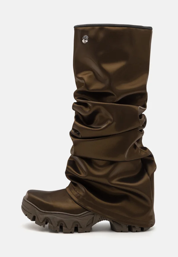 TYPHOON UNISEX - Plateaustiefel - bronze