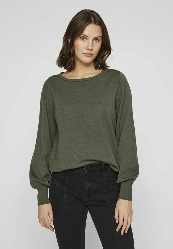 U-BOOT-AUSSCHNITT - Strickpullover - four leaf clover