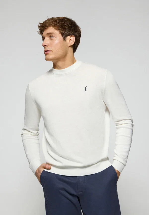 U NECK RIGBY GO  - Strickpullover - ecru