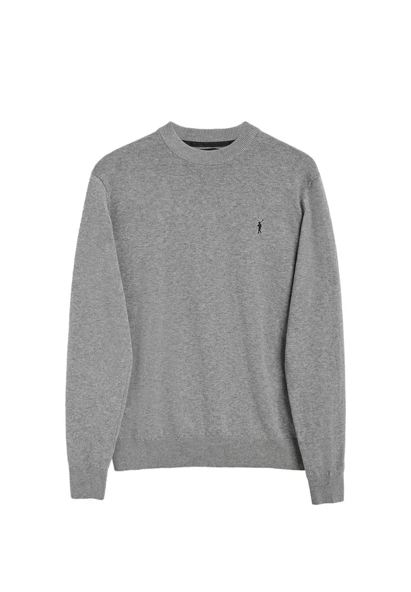 U NECK RIGBY GO  - Strickpullover - gray vigore