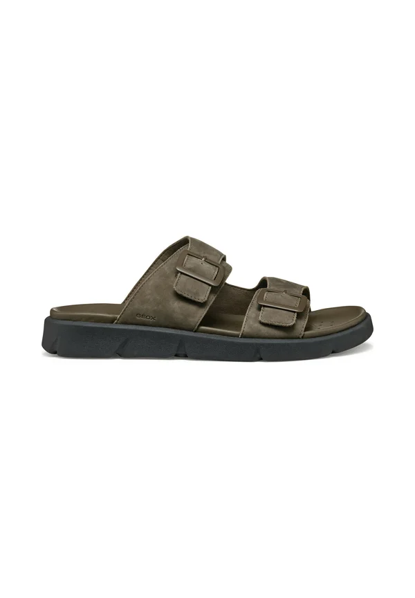 U XAND - Pantolette flach - military