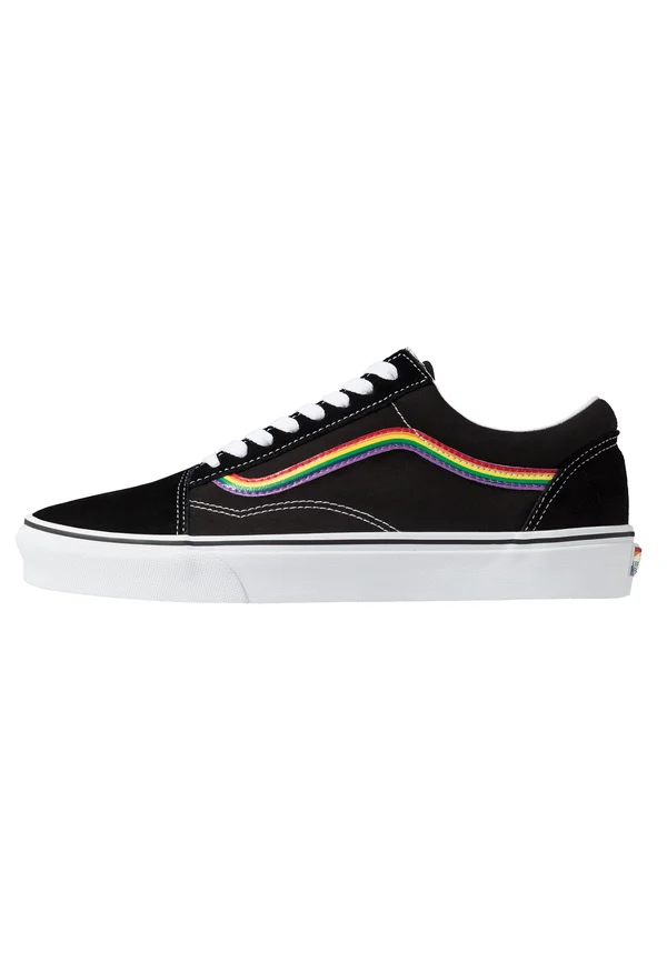UA OLD SKOOL - Sneaker low - black/multicolor/true white
