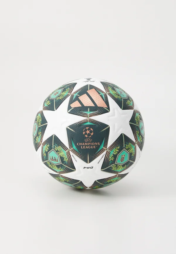 UEFA CHAMPIONS LEAGUE PRO UNISEX - Fußball - white/shadow green/solar slime