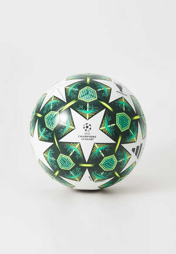UEFA CHAMPIONS LEAGUE UNISEX - Fußball - white/shadow green/hi-res green/solar slime