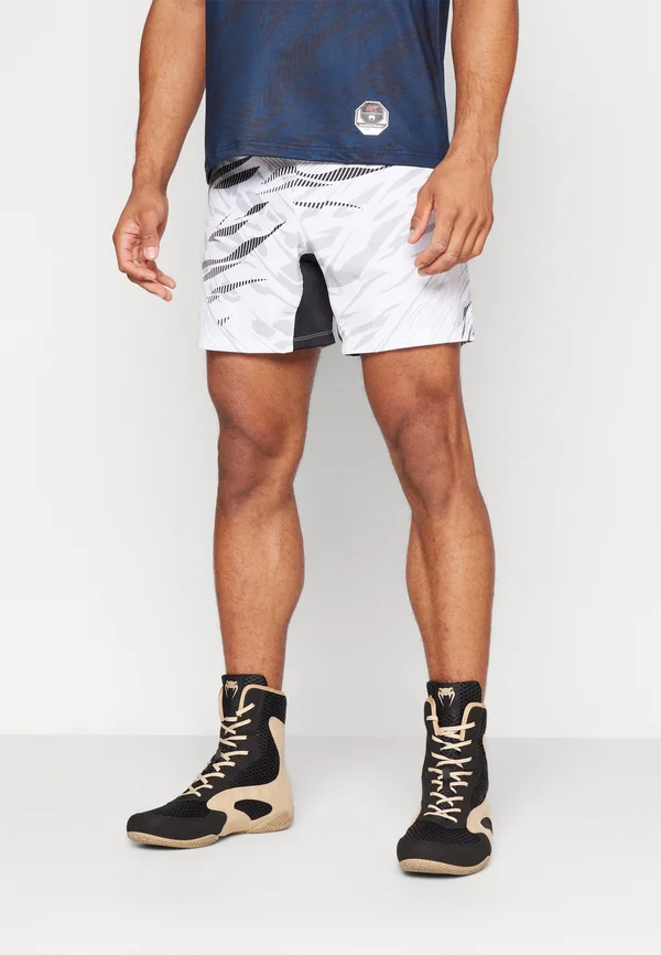 UFC AUTHENTIC FIGHT NIGHT MENS FIGHTSHORTS SHORT - Kurze Sporthose - white