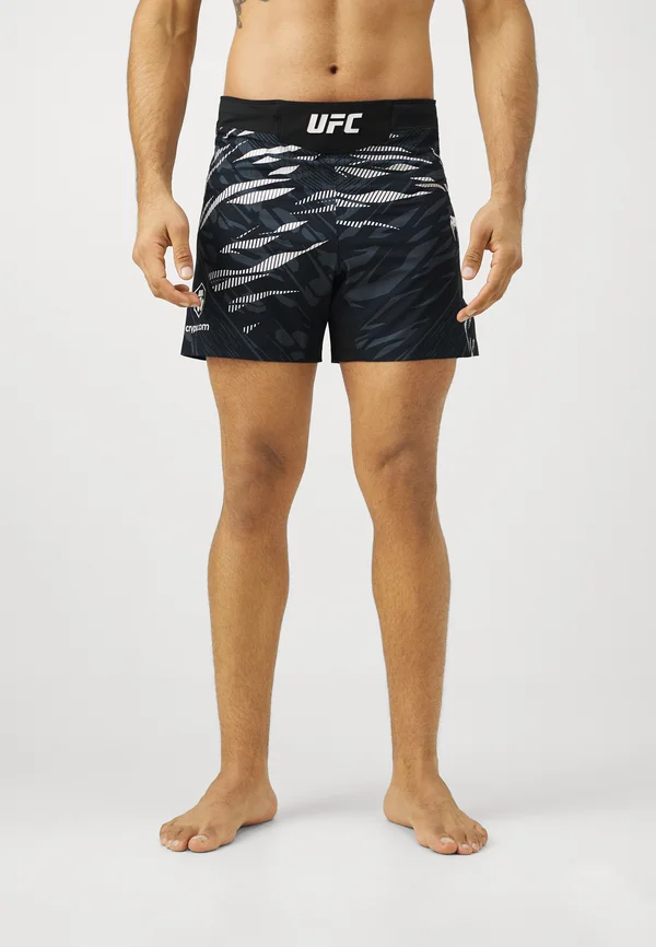 UFC AUTHENTIC FIGHT NIGHT MENS FIGHTSHORTS SHORT - Kurze Sporthose - black