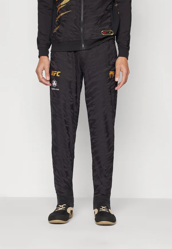 UFC AUTHENTIC FIGHT NIGHT MENS JOGGERS - Jogginghose - black/gold