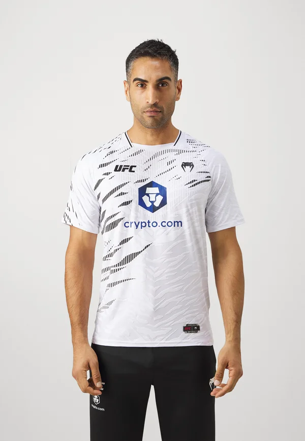 UFC AUTHENTIC FIGHT NIGHT MENS - Sport T-Shirt - white
