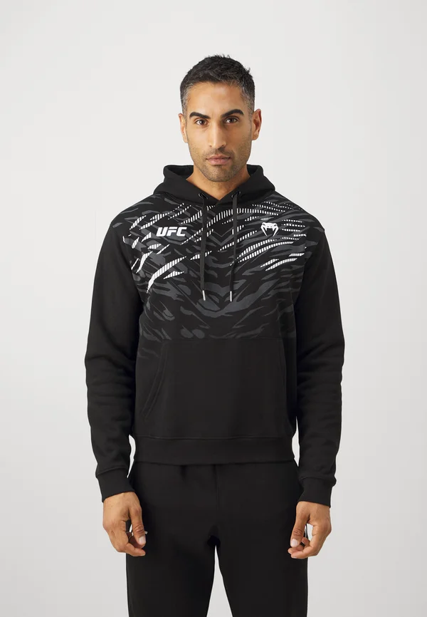 UFC AUTHENTIC FIGHT NIGHT REPLICA MENS HOODIES - Kapuzenpullover - black