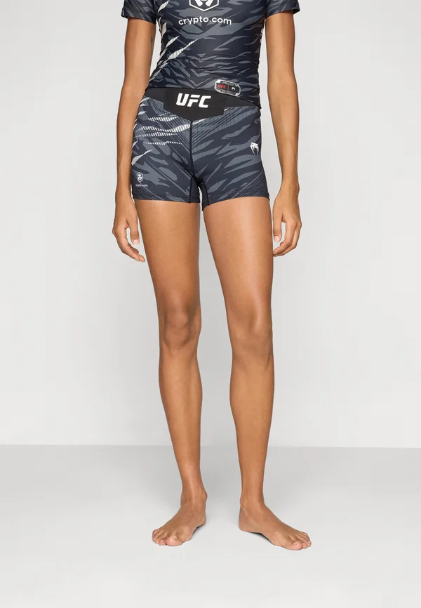 UFC FUSION AUTHENTIC FIGHT NIGHT WOMENS VALE TUDO SHORT SHORT FIT - Kurze Sporthose - black