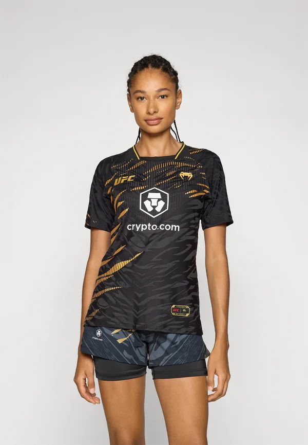 UFC FUSION AUTHENTIC FIGHT NIGHT WOMENS WALKOUT CHAMPION - T-Shirt print - black/gold