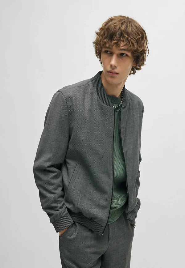 UKASHI - Bomberjacke - open grey twentysix