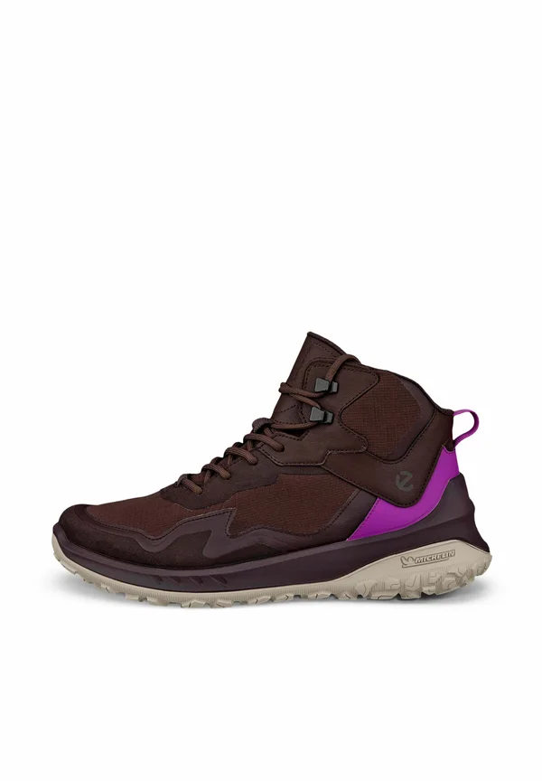 ULT-TRN - Schnürstiefelette - garnet garnet/phlox neon
