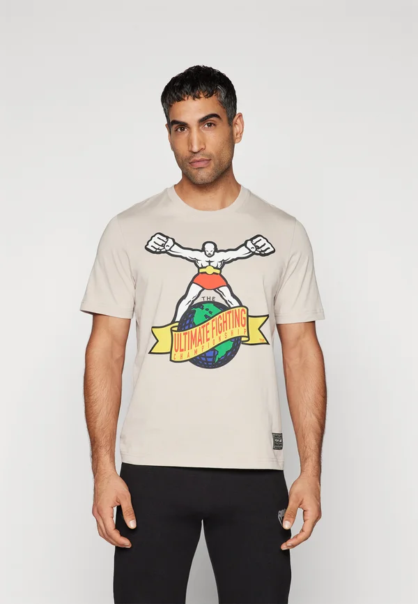 ULTIMAN - T-Shirt print - grey/white