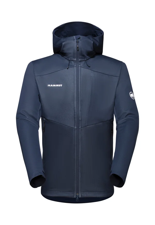 ULTIMATE HOODED JACKET MEN - Softshelljacke - marine