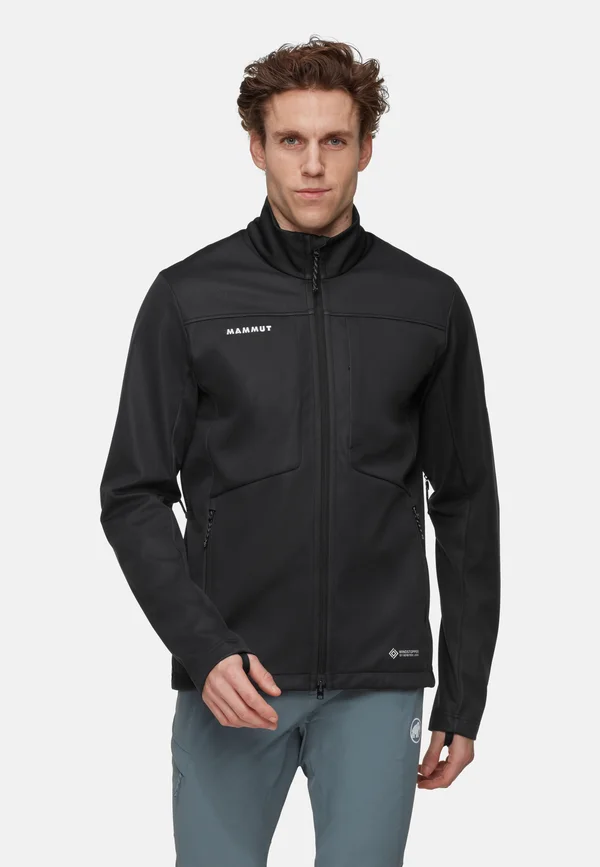 ULTIMATE JACKET MEN - Softshelljacke - black