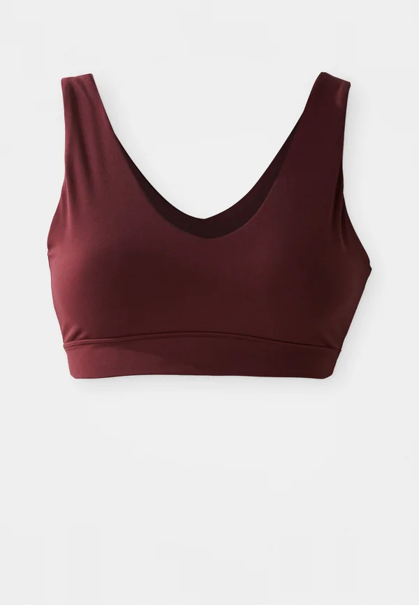 ULTIMATE STUDIO VOOP BRA - Sport-BH mit leichter Stützkraft - garnet red