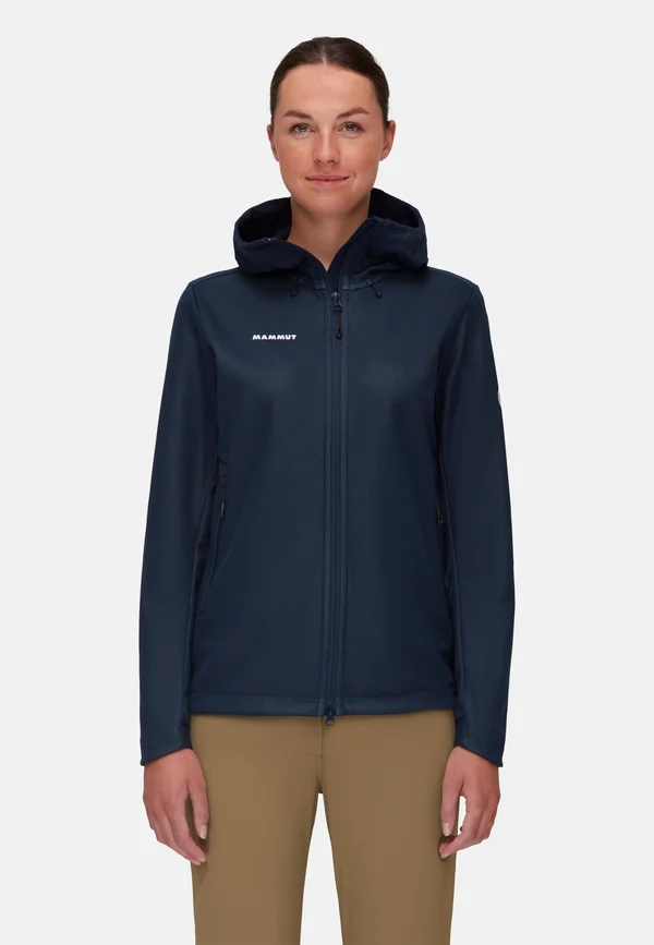 ULTIMATE VII SO HOODED JACKET WOMEN - Softshelljacke - marine