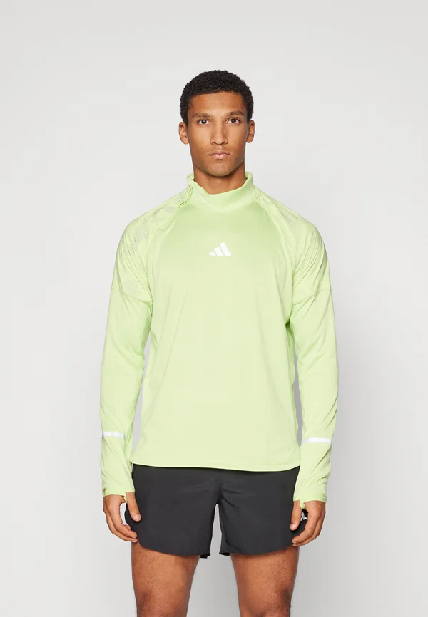 ULTIMATE VIS REFLECTIVE 1/2-ZIP - Langarmshirt - pulse lime