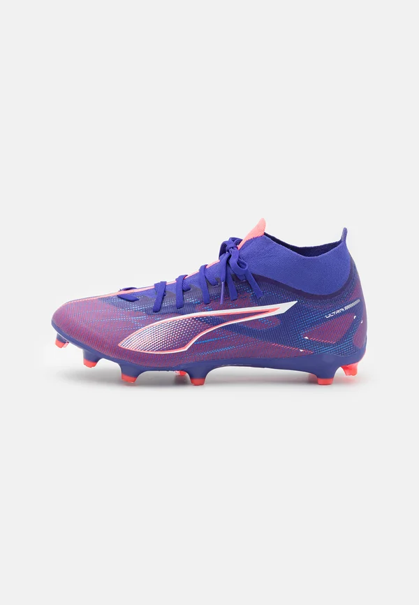 ULTRA 5 MATCH LACELESS FG/AG - Fußballschuh Nocken - lapis lazuli/white/sunset glow