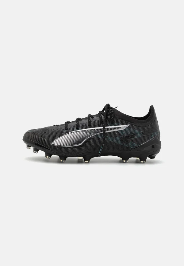 ULTRA 5 ULTIMATE AG - Fußballschuh Nocken - black/silver/bright aqua
