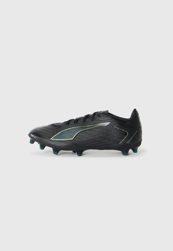 ULTRA 6 PLAY FG/AG - Fußballschuhe für festen Untergrund - black/light green