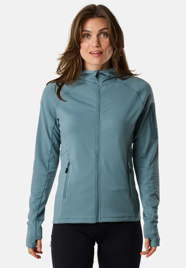 ULTRA LIGHT TECH MIDLAYER HOOD  - Trainingsjacke - sage green