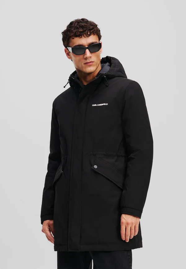 ULTRA LIGHTWEIGHT HOODED PARKA - Wintermantel - black