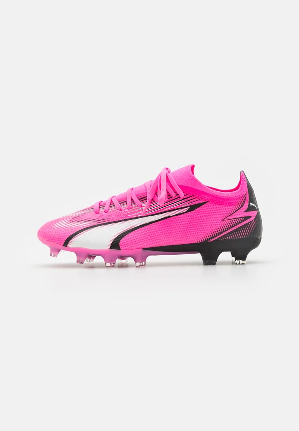 ULTRA MATCH FG/AG - Fußballschuh Nocken - poison pink/white/black