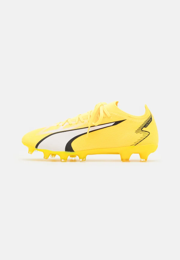 ULTRA MATCH FG/AG - Fußballschuh Nocken - yellow blaze/white/black
