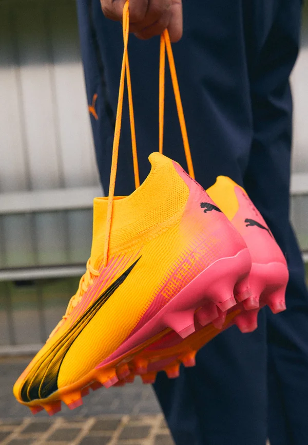 ULTRA PRO FG/AG - Fußballschuh Nocken - sun stream/black/sunset glow