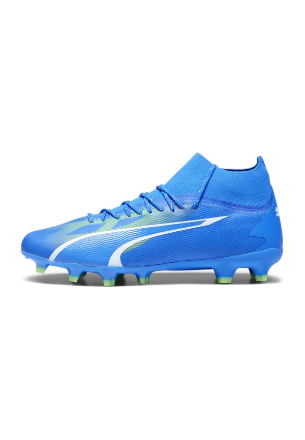 ULTRA PRO FG/AG - Fußballschuh Nocken - ultra blue white pro green