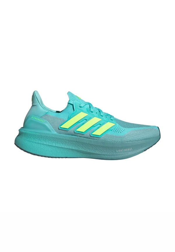 ULTRABOOST 5 - Laufschuh Straße - flash aqua lucid lemon mint ton