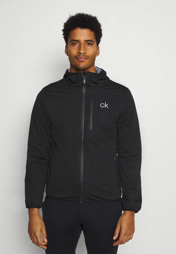 ULTRON HOODED JACKET - Regenjacke / wasserabweisende Jacke - black