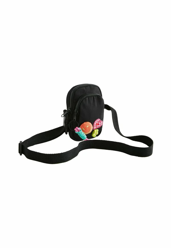 Umhängetasche - black pink