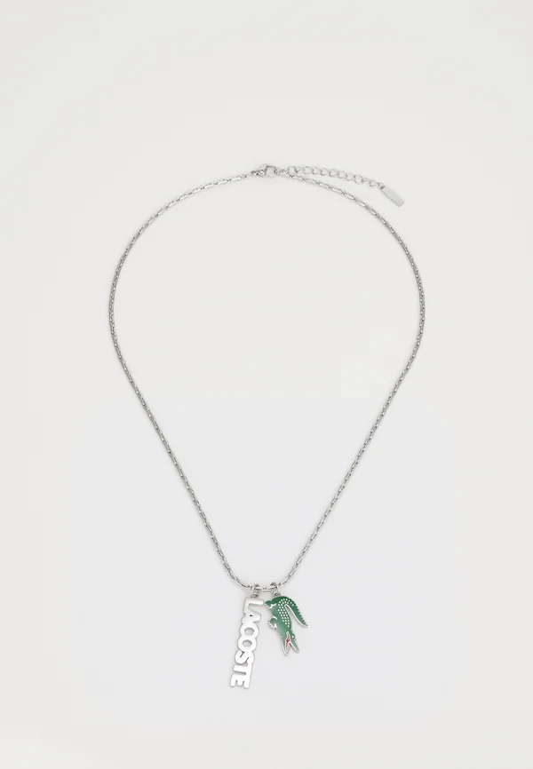 UMPIRE UNISEX - Halskette - silver-coloured/green