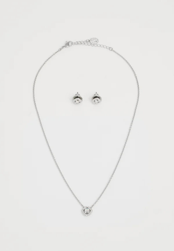 UNA SET - Ohrringe - silver-coloured