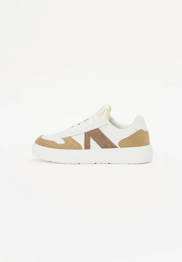 UNCOVER UNISEX - Sneaker low - sand/white