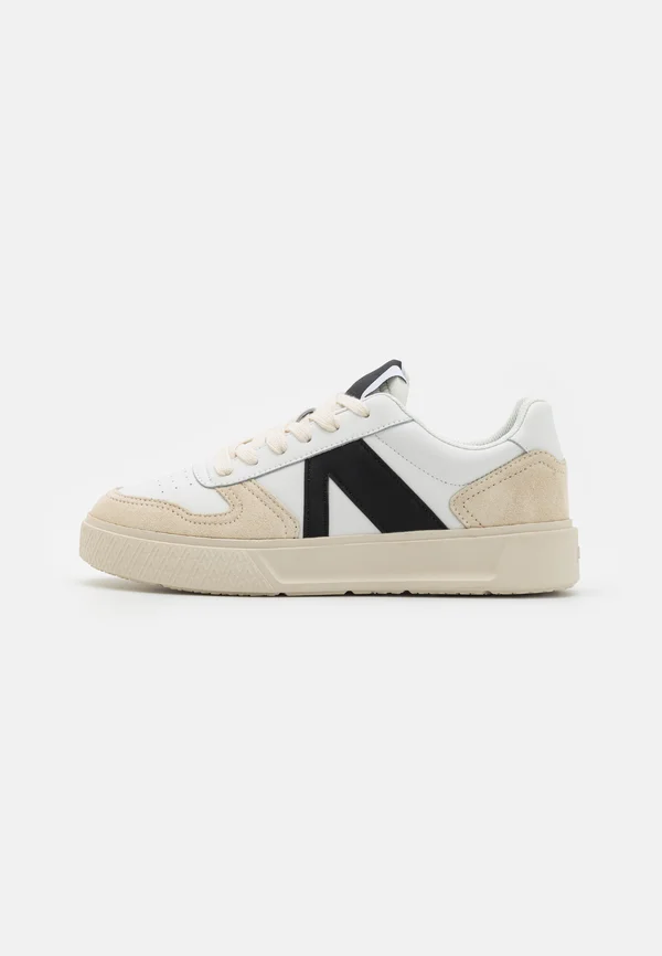 UNCOVER UNISEX - Sneaker low - white/black