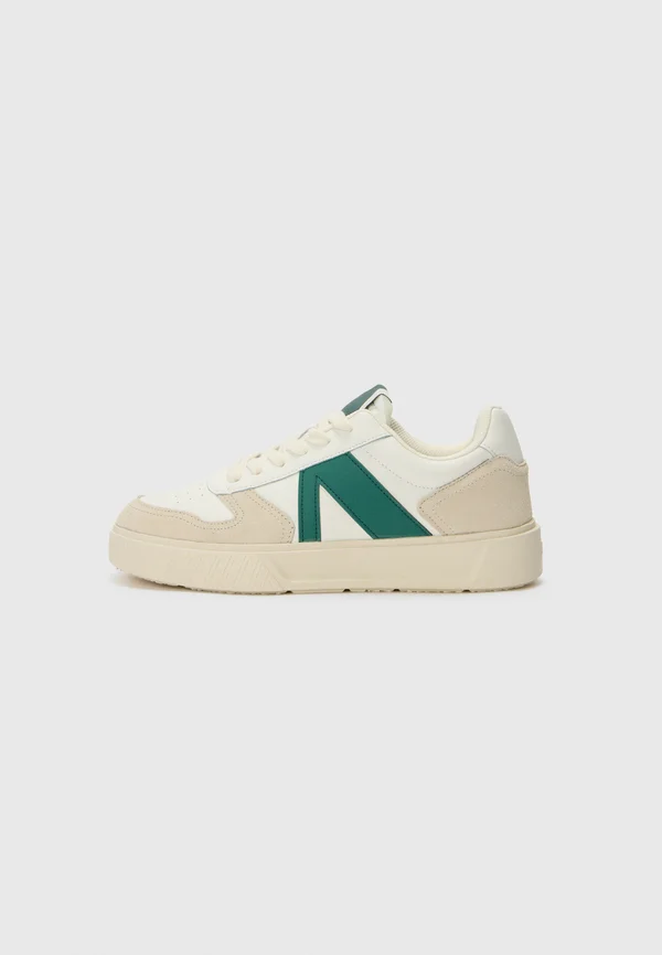 UNCOVER UNISEX - Sneaker low - white/petrol