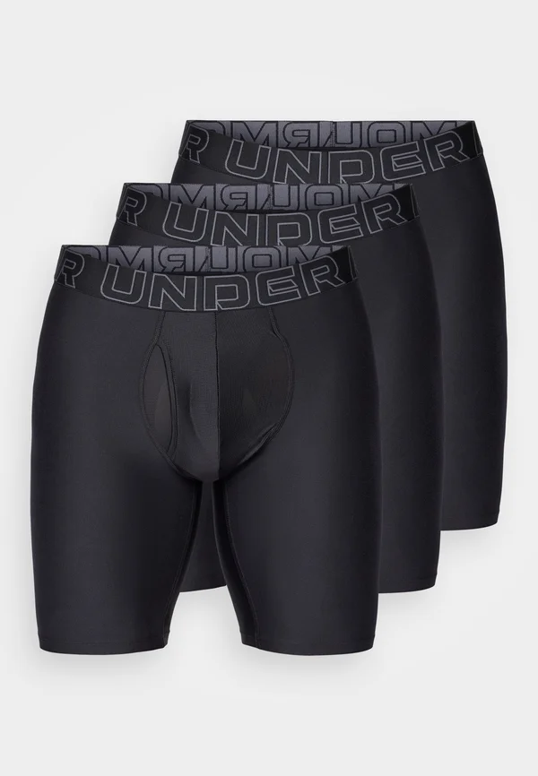 UNDERWEAR BOXERS PERFORMANCE 3 PACK - Panties - black