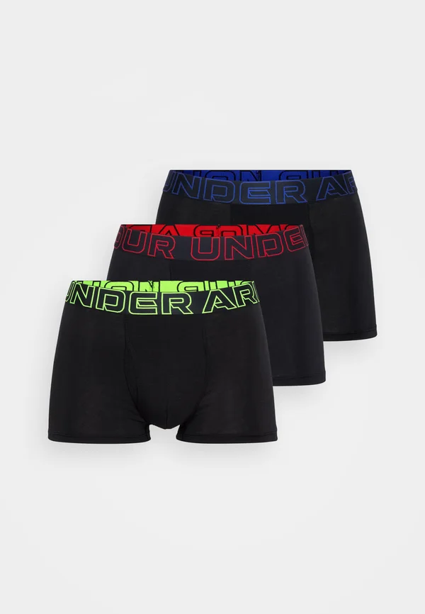 UNDERWEAR PERFORMANCE 3 PACK - Panties - black