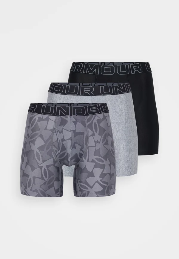 UNDERWEAR PERFORMANCE TECH 3 PACK - Panties - castlerock log/steel  heather/black